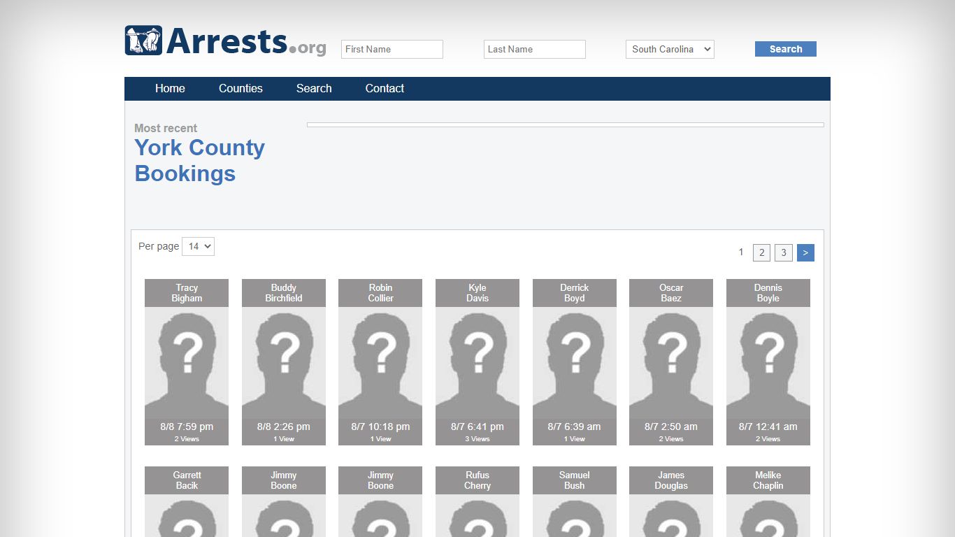 York County Arrests and Inmate Search